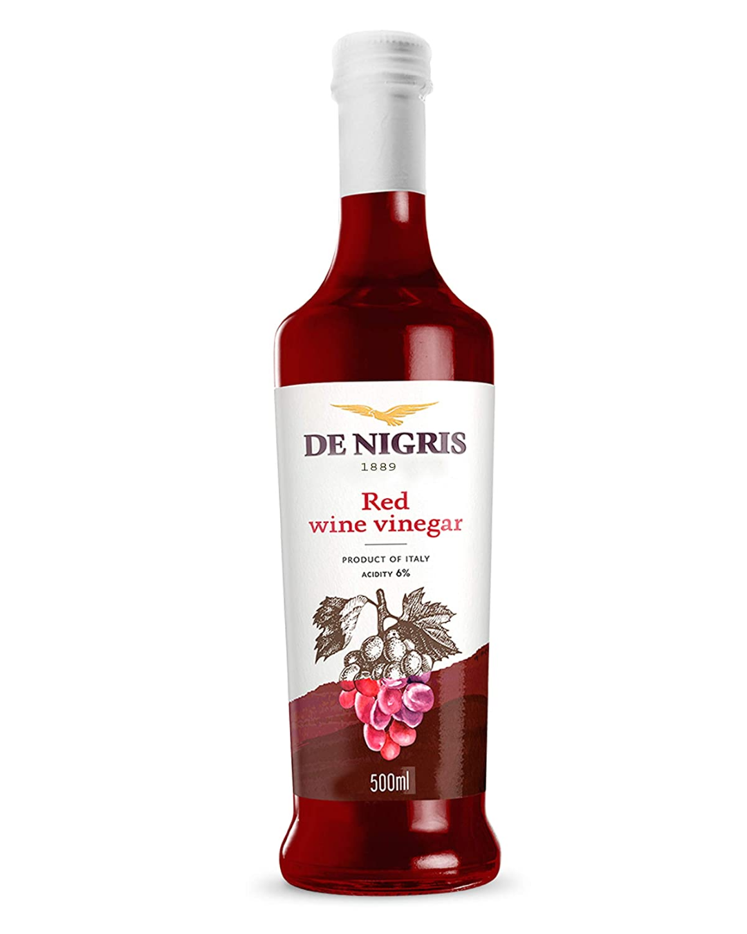 DE NIG RED WINE VINEGAR 500ML
